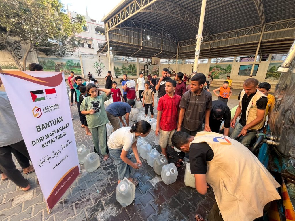 LAZ Swara Alirkan Donasi Masyarakat Kutim Hingga ke Gaza