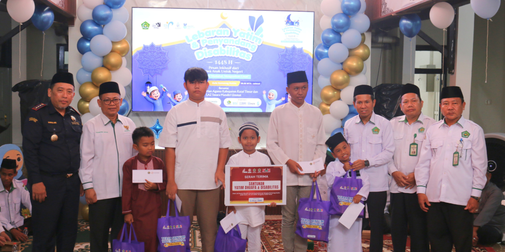 Tebar Senyum ke 124 Anak Yatim Dhuafa dan Disabilitas