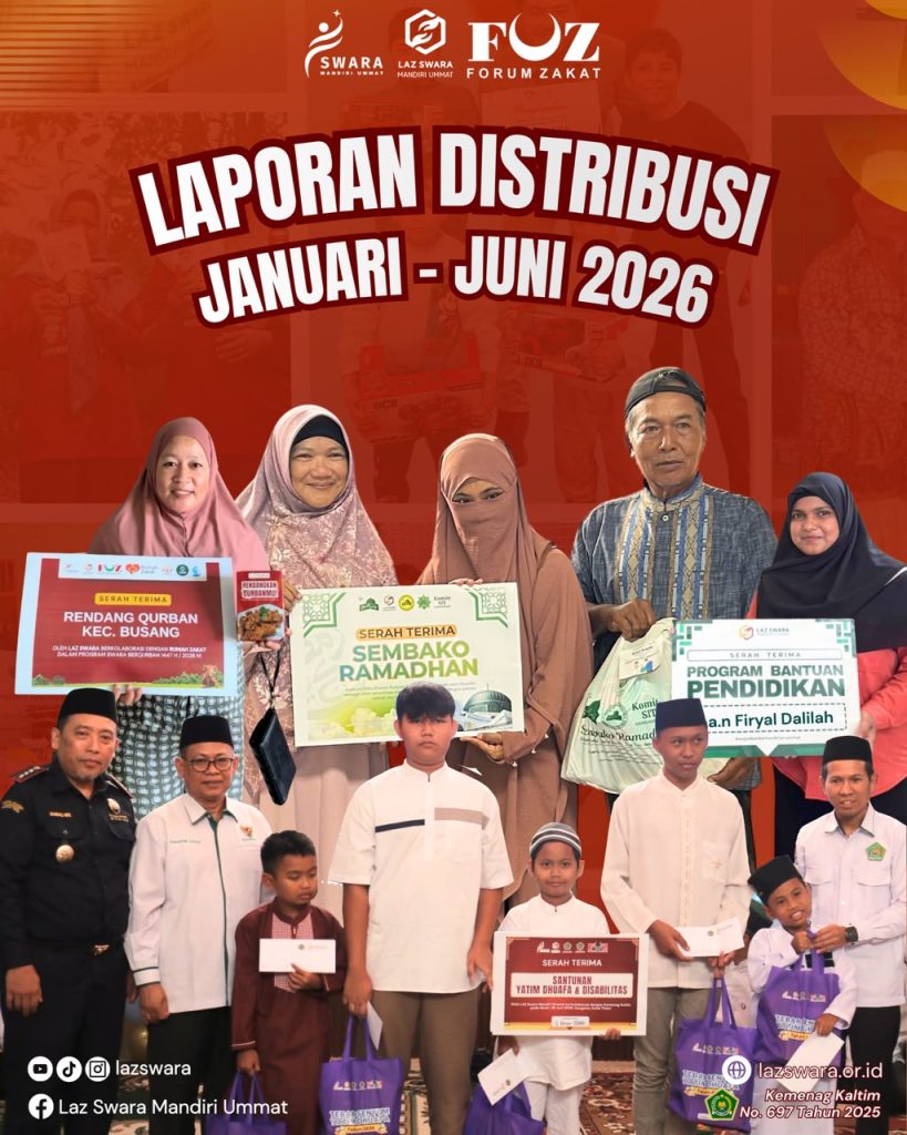 Laporan Distribusi Tengah Tahun 2026 LAZ Swara