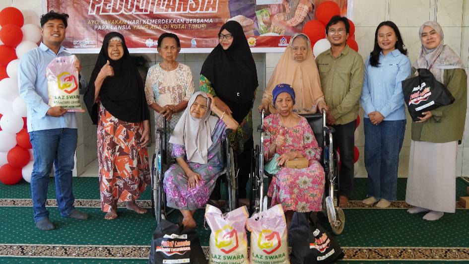 LAZ Swara Gandeng YSH untuk Bantu 100 Lansia Kutim