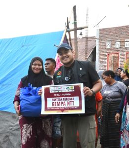 Dari Kutim untuk NTT, Swara Antarkan Donasi Masyarakat Kutim